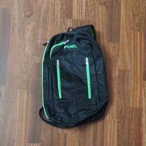 Black and Green Men's Belt Bag